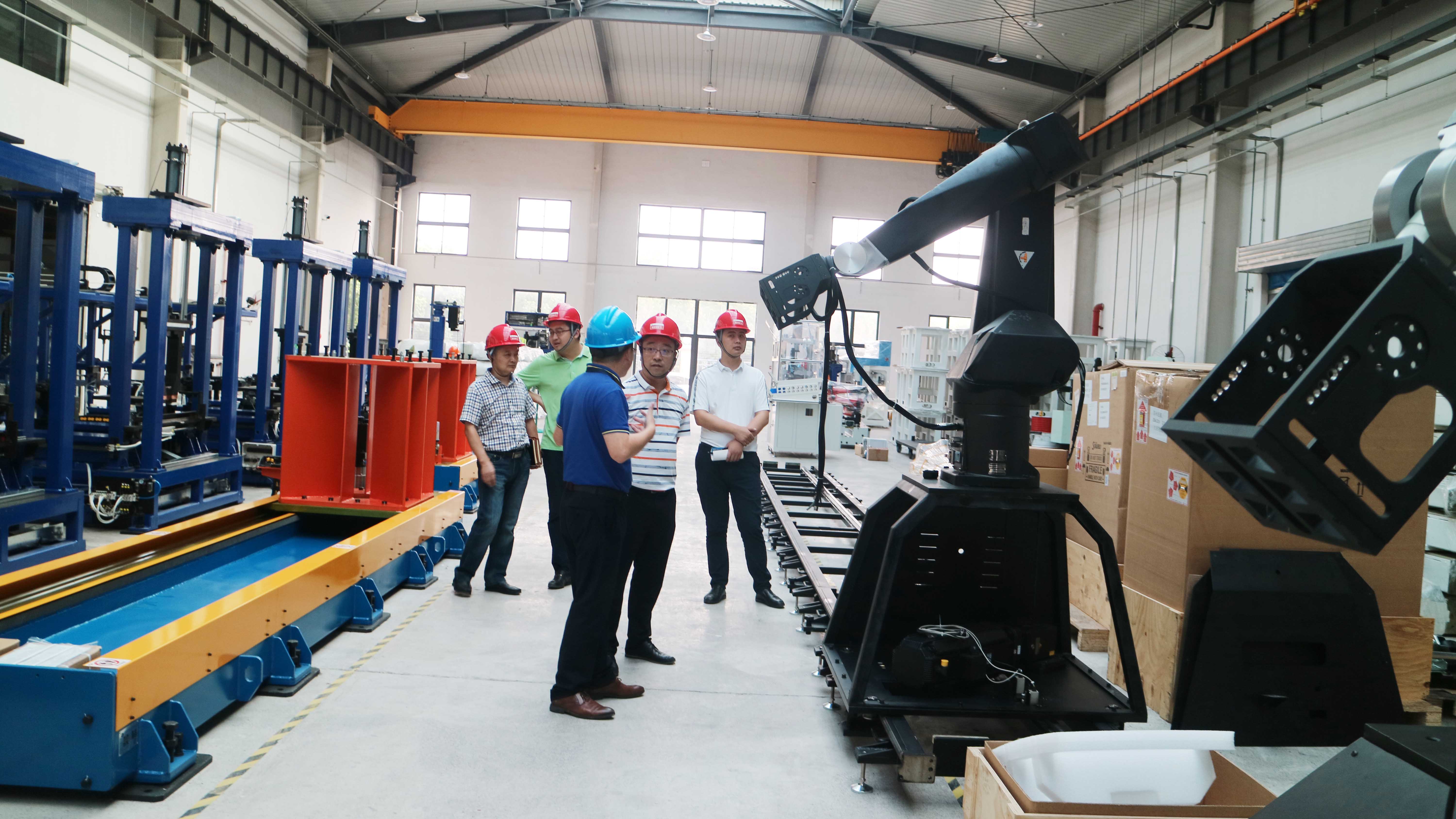 蘇州新區滸關經開區黨工委副書記何寧一行調研通錦指導工作 蘇州新區滸關經開區黨工委副書記何寧一行調研通錦指導工作