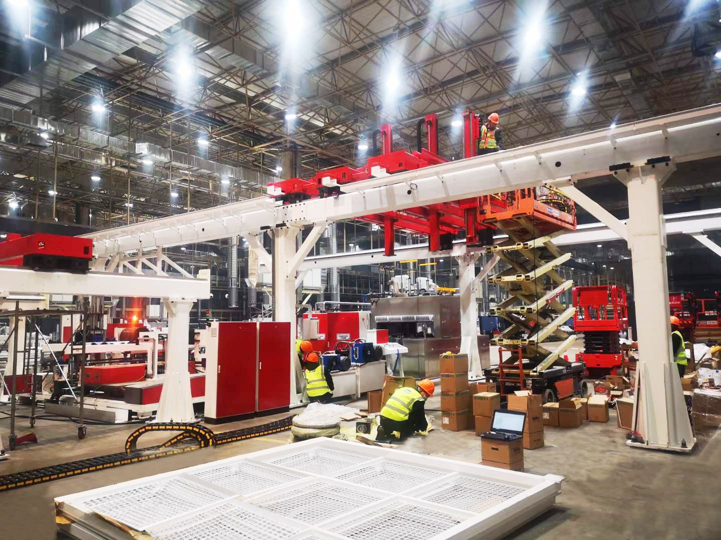 車(chē)載泵副車(chē)架焊接生產(chǎn)線